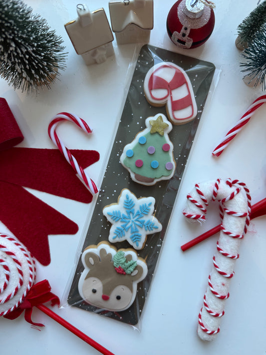 Coffret de minis biscuits Édition Noël