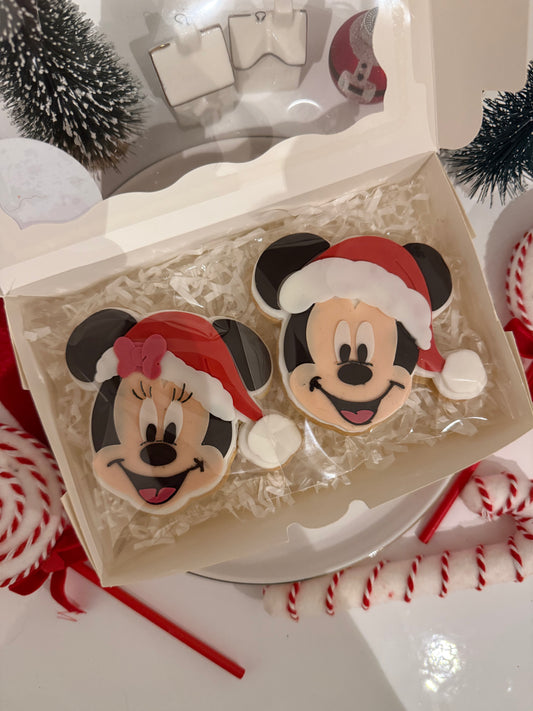 Box Duo Biscuits de Noël Minnie & Mickey